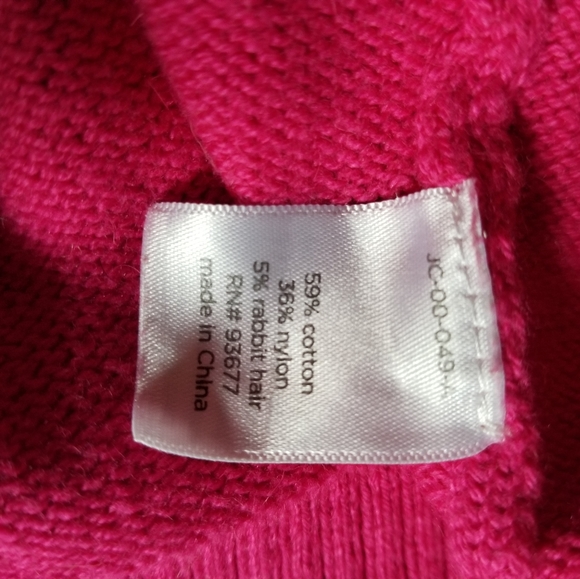 CUTE BROWN SWEATER WITH PINK STRIPES - Picture 6 of 7